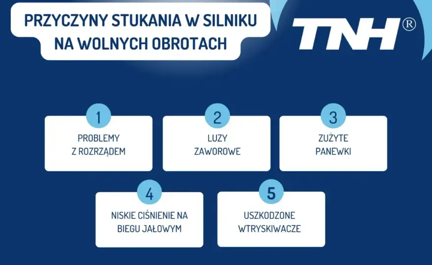Stukanie silnika diesla na zimno - co oznacza i kiedy reagować?