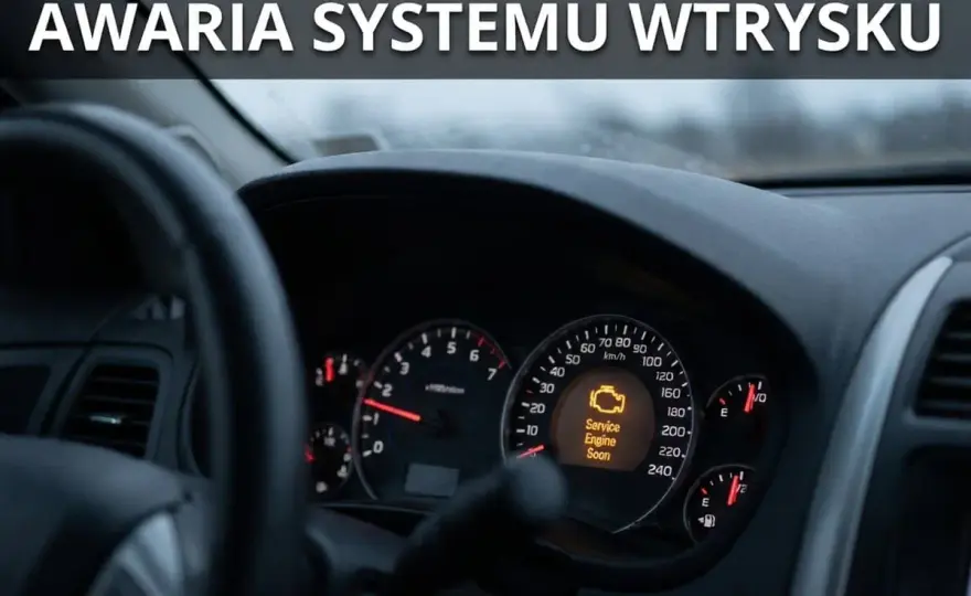 Awaria systemu wtrysku - objawy, diagnoza i koszty naprawy