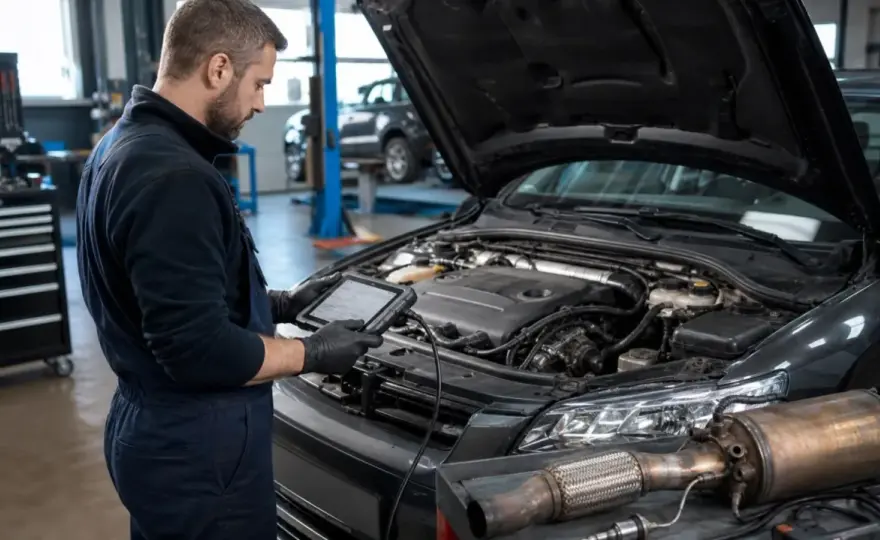 Filtr SCR a DPF - objawy awarii, diagnostyka i koszty